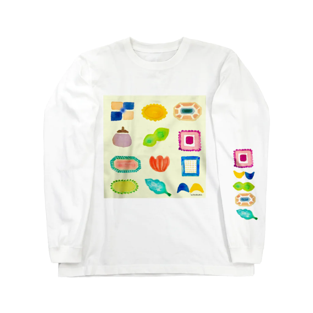 魚座さんの魚座さんの箸置きシリーズ Long Sleeve T-Shirt