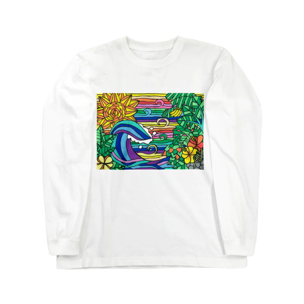 なんばちゃんシリーズのうみ Long Sleeve T-Shirt