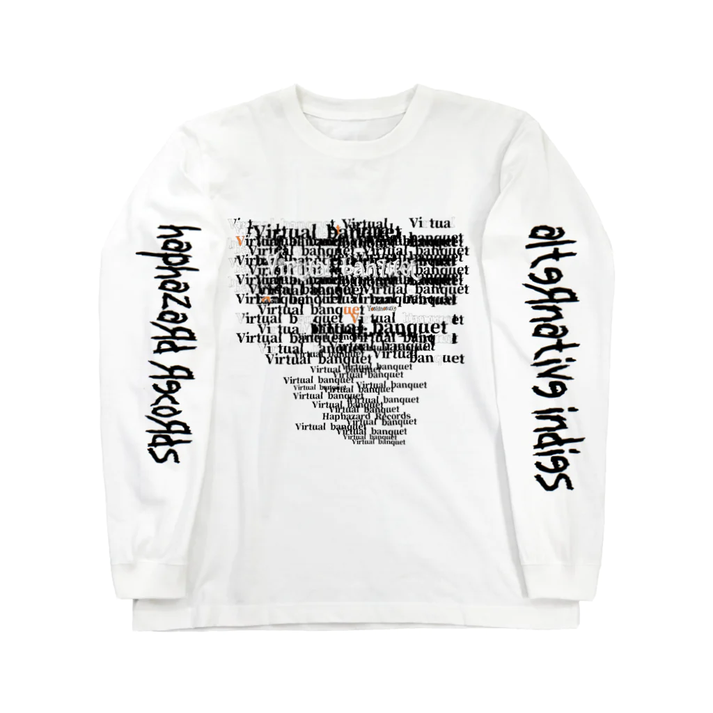 Haphazard Records Goods STOREのVirtual banquet  Long Sleeve T-Shirt