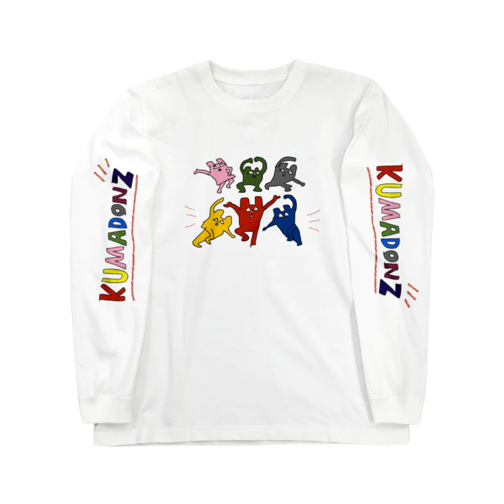 イソフラボンの助ショップのくまどんズタオルハンカチ Long Sleeve T-Shirt