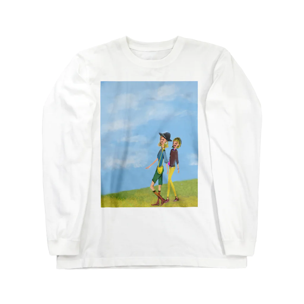 umitotsukino.Risaのa friend Long Sleeve T-Shirt