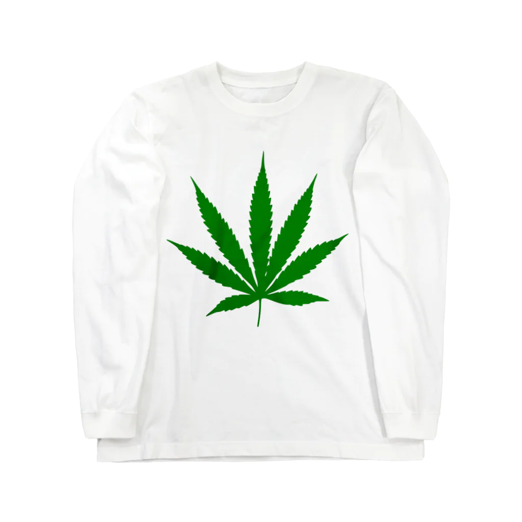 DRIPPEDのCANNABIS-大麻草- ロングスリーブTシャツ