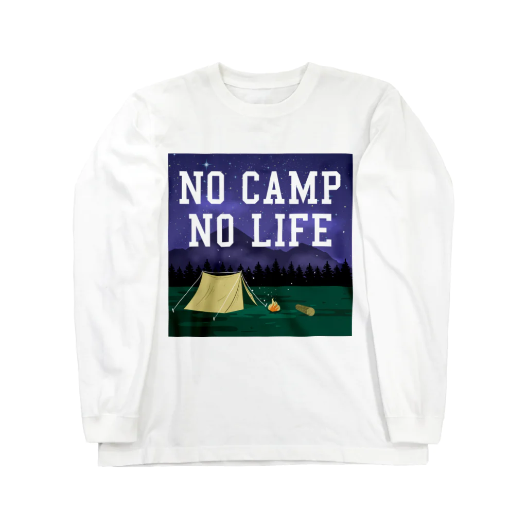 DRIPPEDのNO CAMP NO LIFE-ノーキャンプ ノーライフ- ロングスリーブTシャツ