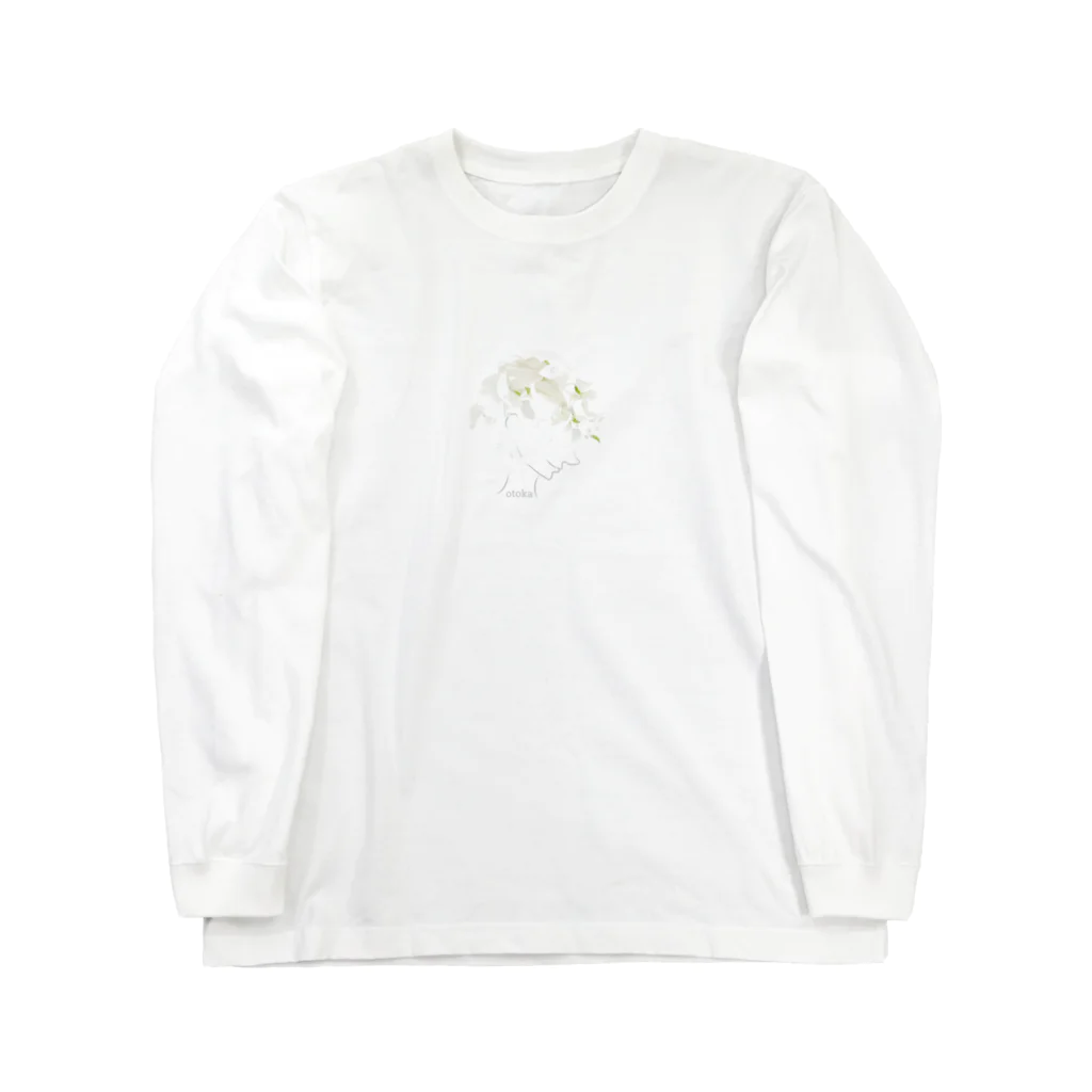 otoka flower のなびく Long Sleeve T-Shirt