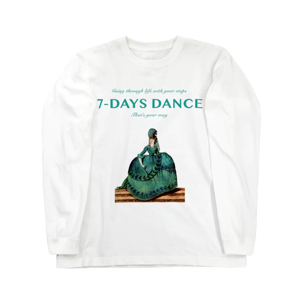 NTDデザインの3-DAYS DANCE2 ロングスリーブTシャツ