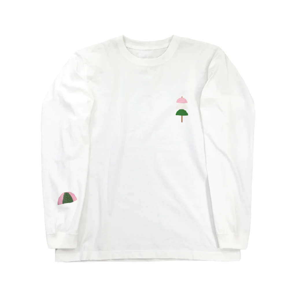 ここいでんの三色餃子 Long Sleeve T-Shirt