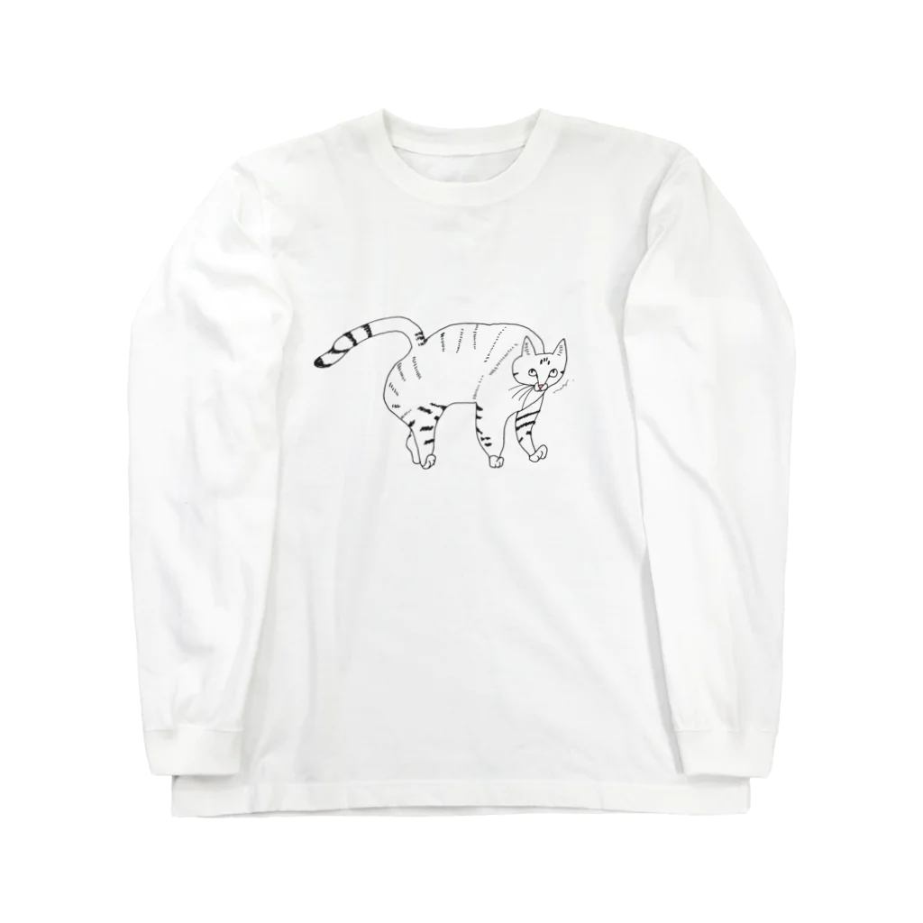 megumiillustrationのすきあらばあそびたい Long Sleeve T-Shirt