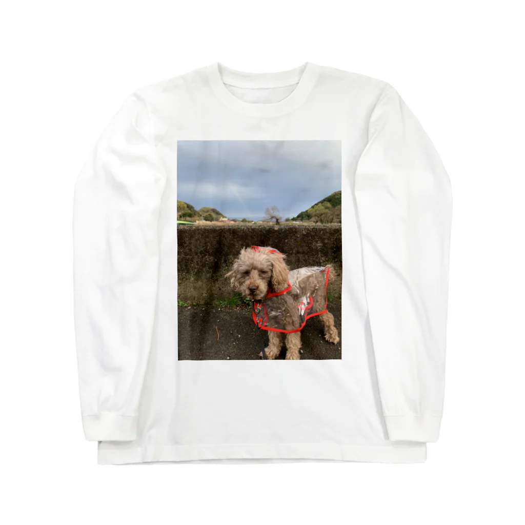 rhctjfの不機嫌な犬 ロングスリーブTシャツ