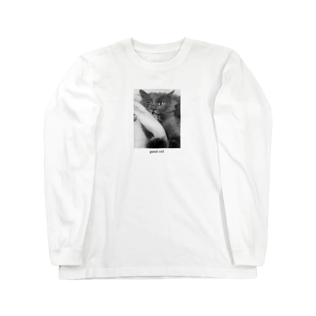 ええ猫のgood cat Long Sleeve T-Shirt