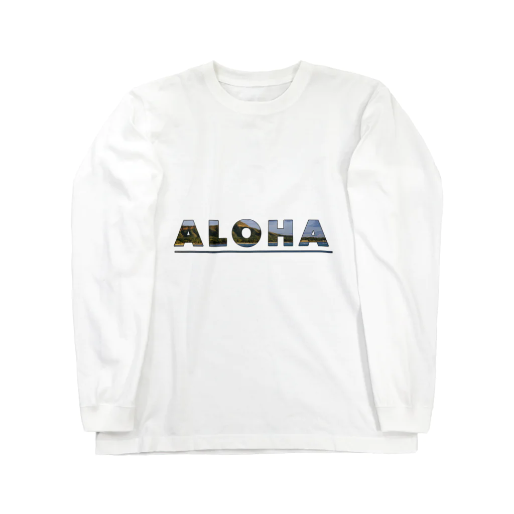 Monokomono+のALOHA - ダイアモンドヘッド ロングスリーブTシャツ