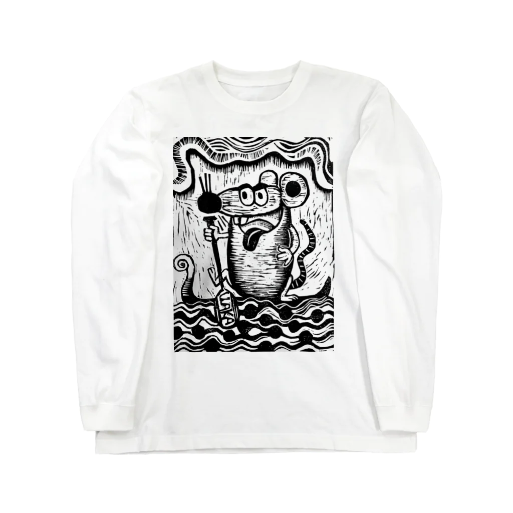 KEIHAMMのWaka rat  Long Sleeve T-Shirt