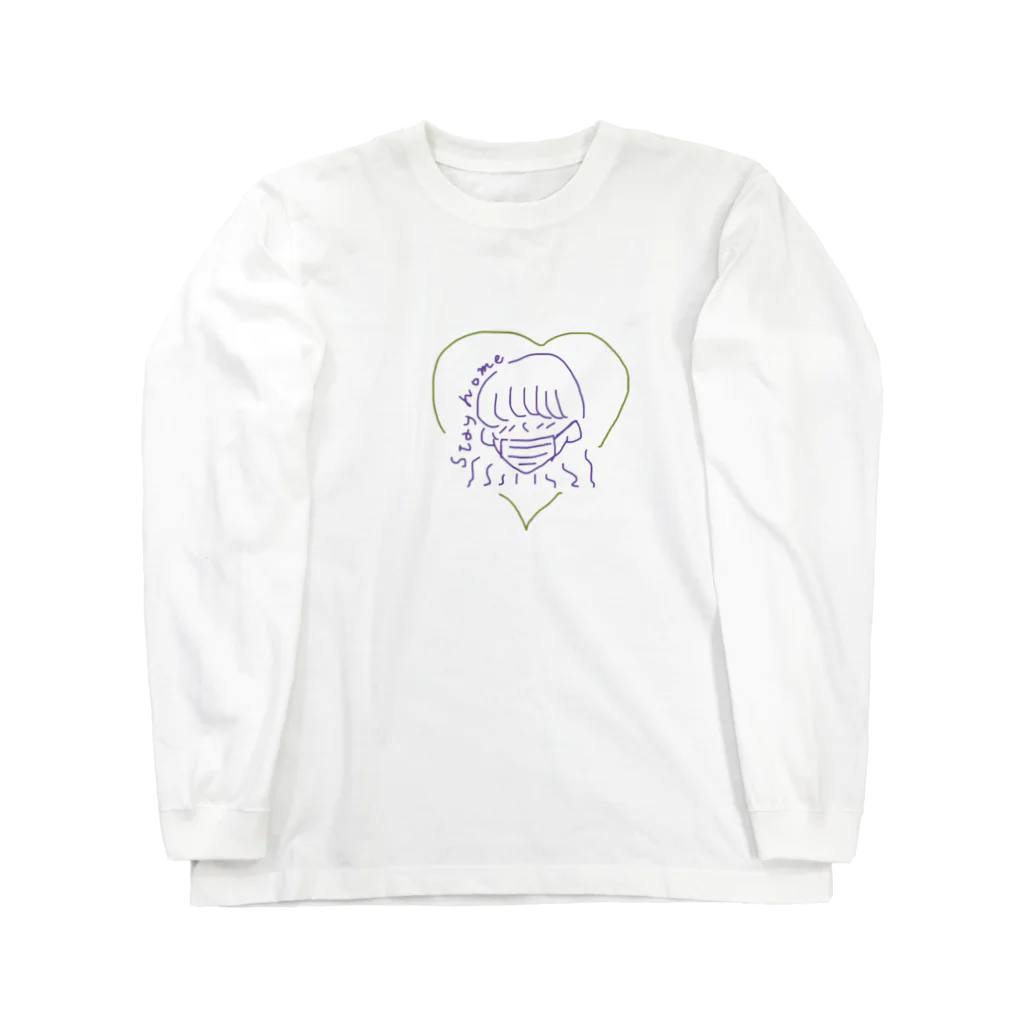 gdgdのmaskgirl Long Sleeve T-Shirt