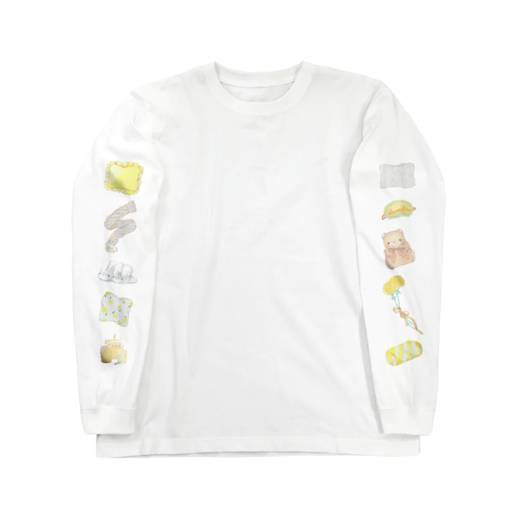 he bi ku chiのspringyellow Long Sleeve T-Shirt