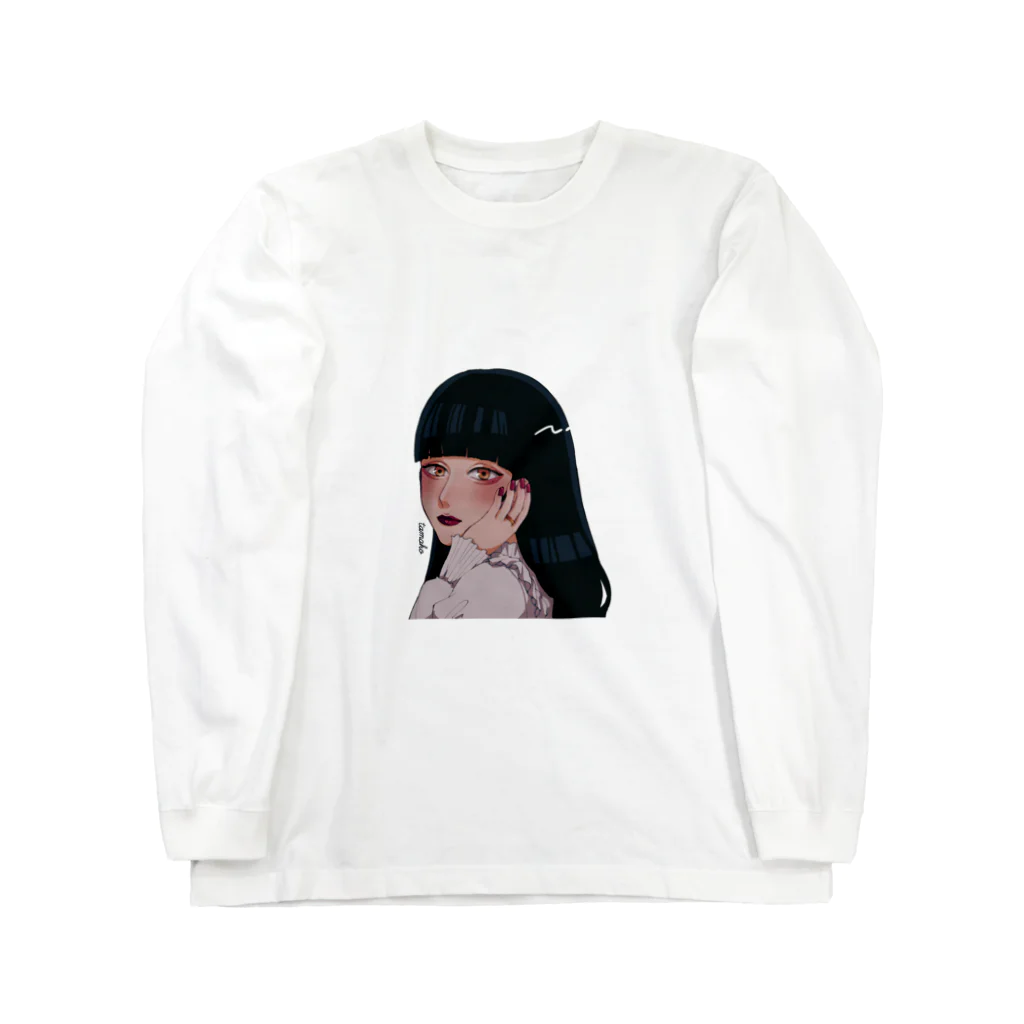 tamako__の見入る女の子 Long Sleeve T-Shirt