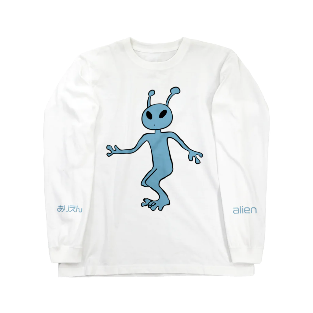 nanairoのalien ロングスリーブTシャツ