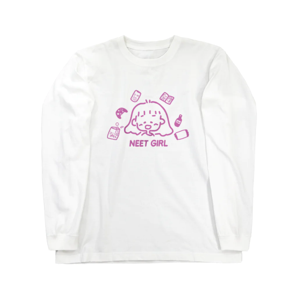 PRONEET SHOPのNEET GIRL Long Sleeve T-Shirt