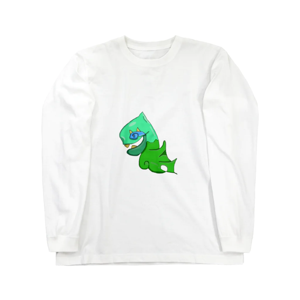 音速本舗のウミオヨギくん Long Sleeve T-Shirt