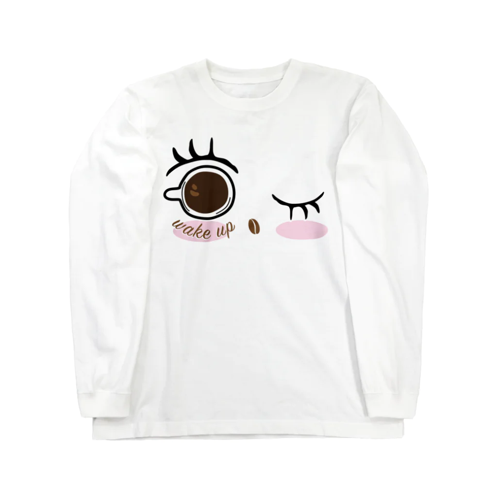 Atelier Cのcoffee-wake up ロングスリーブTシャツ