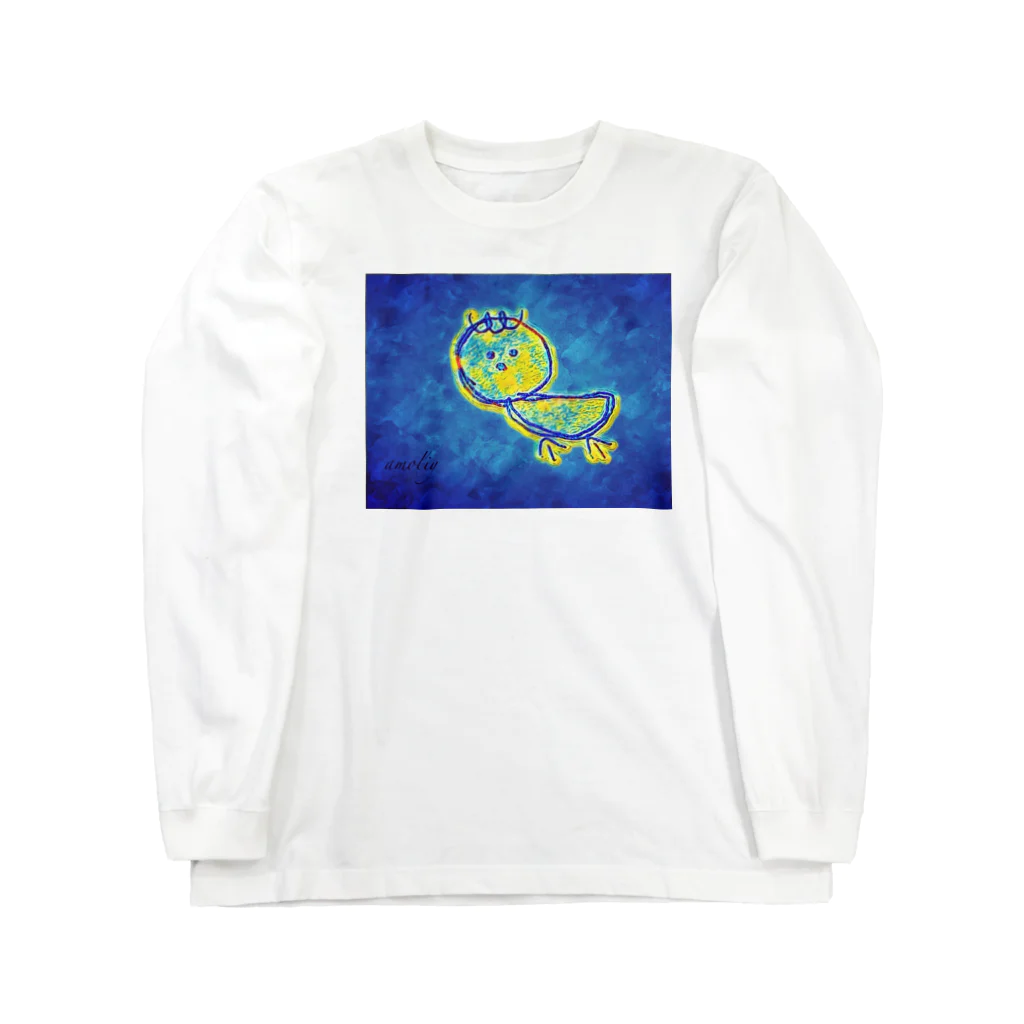 Amoliy のか弱い鳥 Long Sleeve T-Shirt