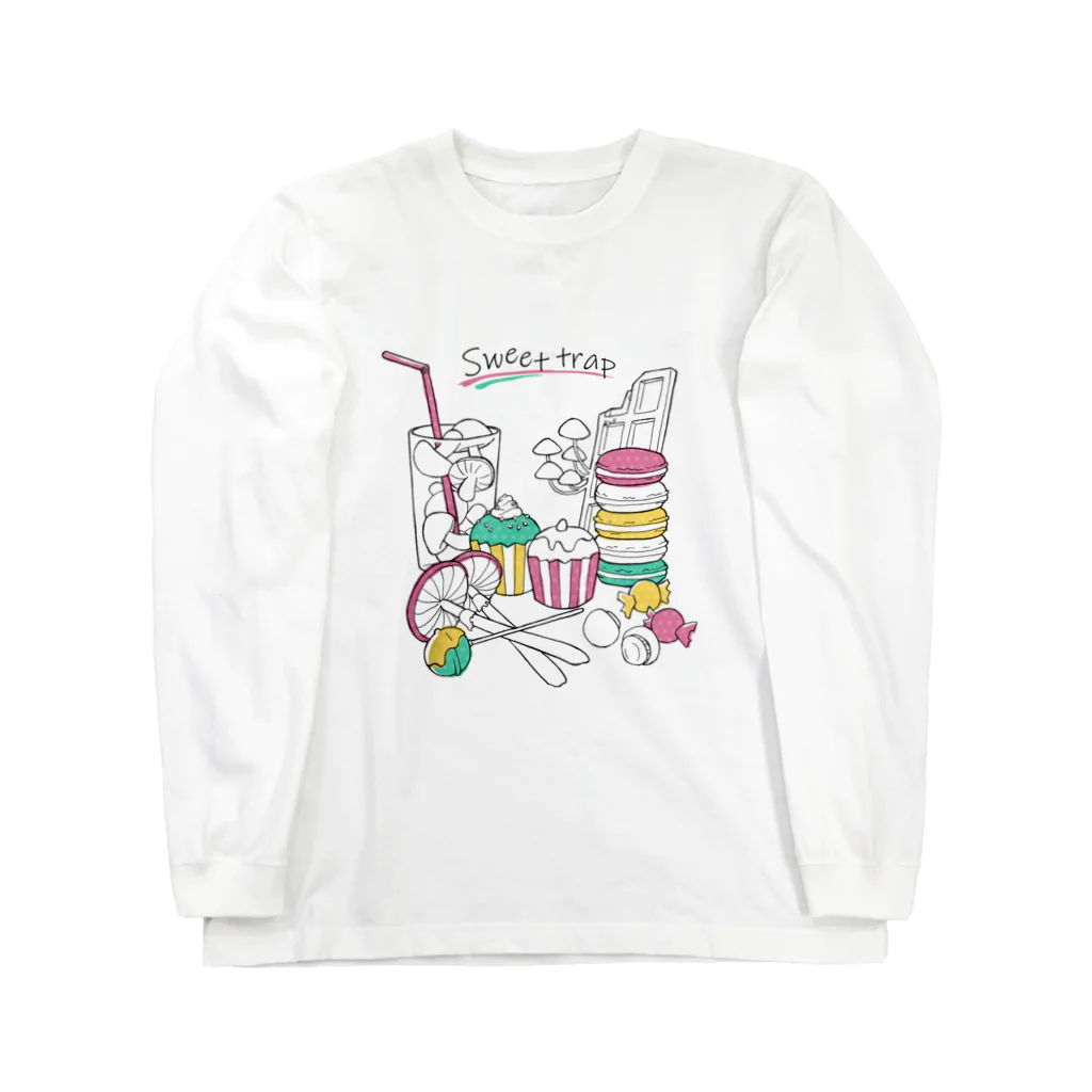 DOTEKKOのSweet trap ロングスリーブTシャツ