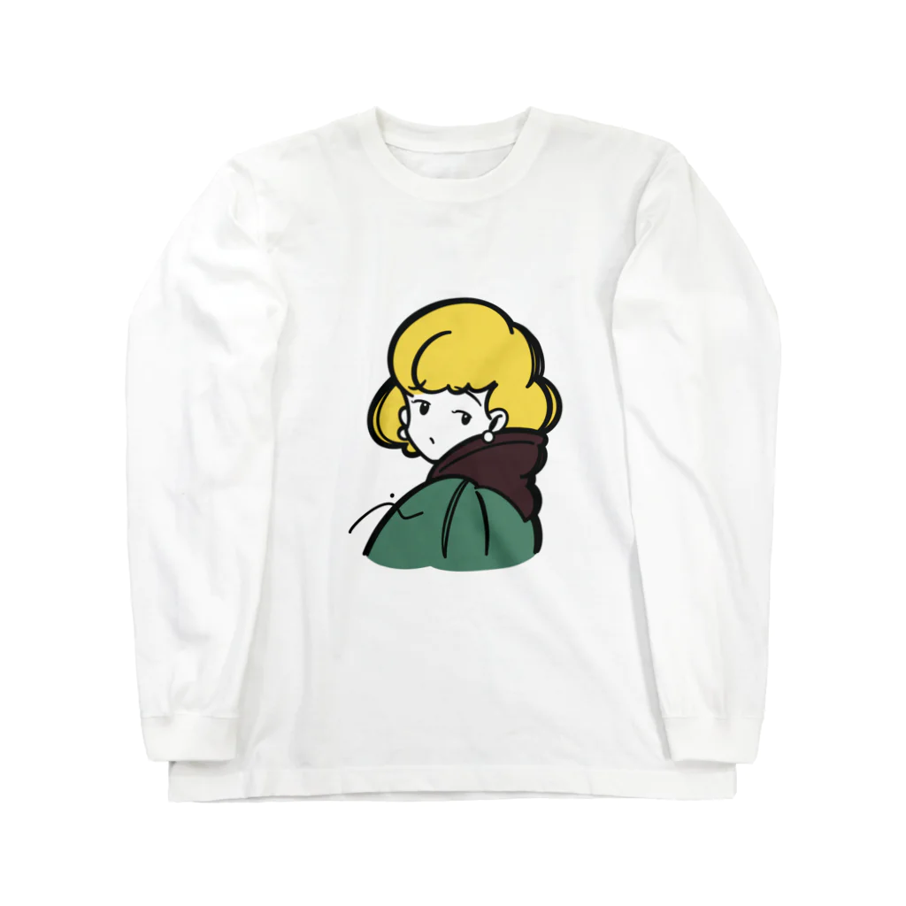 yamiagariの気怠げな、おんなのこ。 Long Sleeve T-Shirt