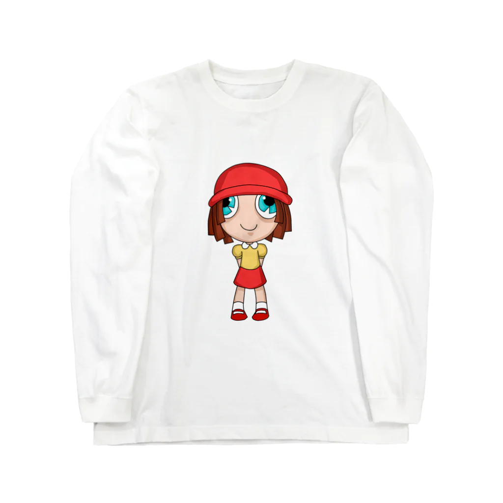 オリジナル　PLUSの赤頭巾ちゃん ロングスリーブTシャツ