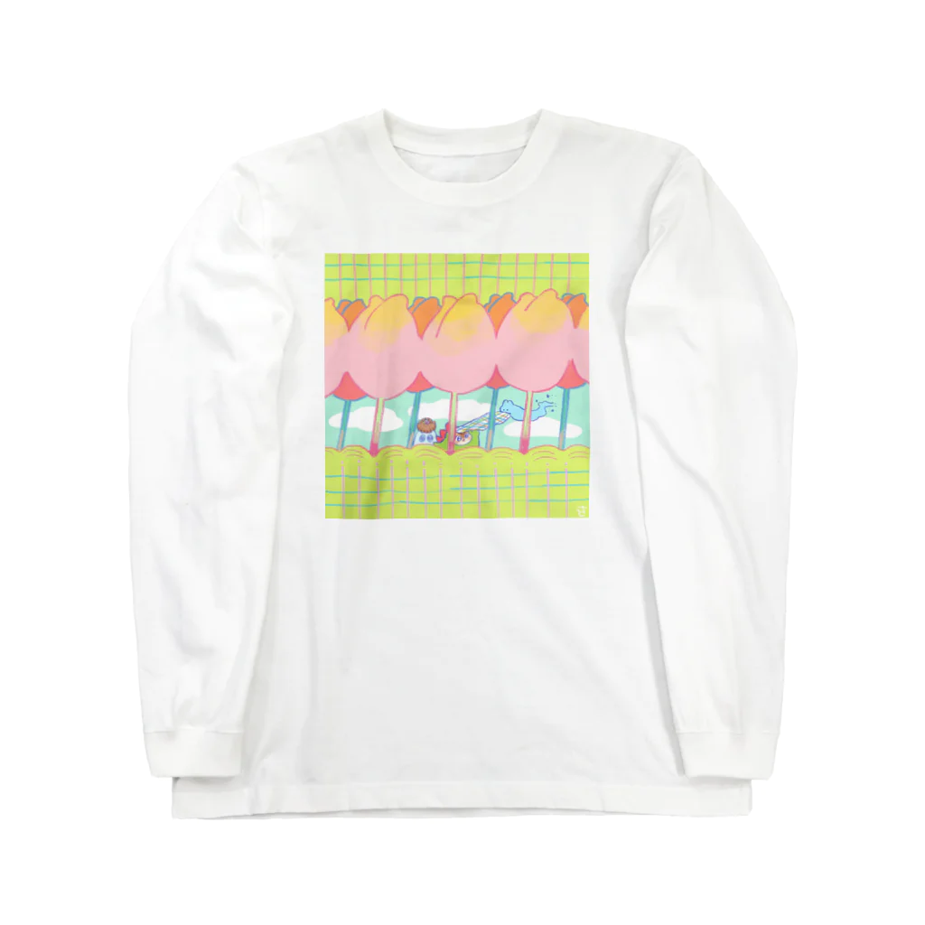 里 (sato)のsweet afternoon Long Sleeve T-Shirt