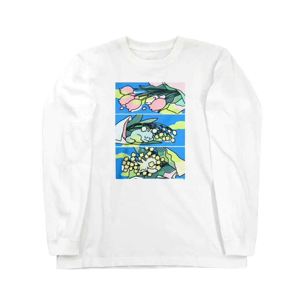 里 (sato)のbouquet Long Sleeve T-Shirt