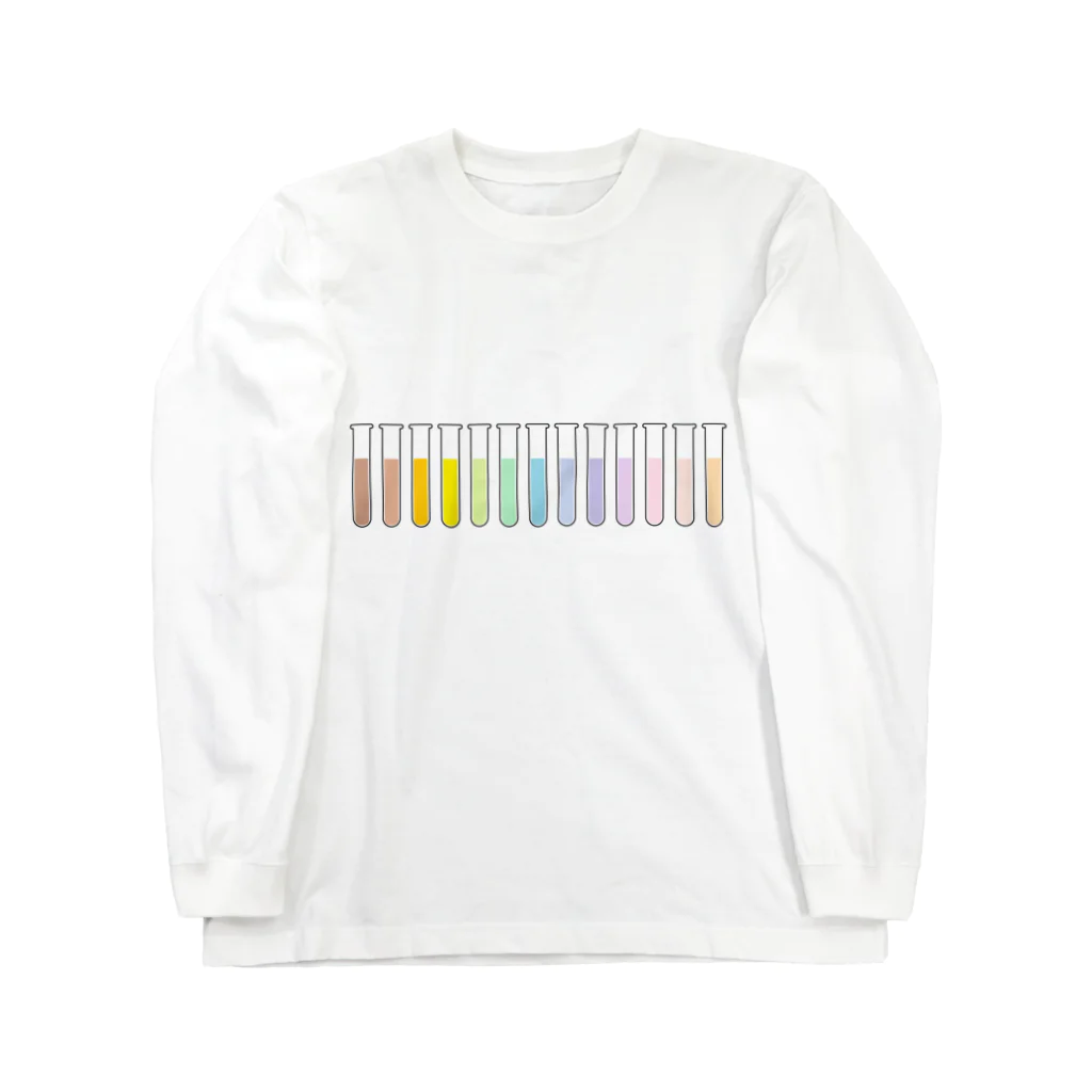 如月芳美の試験管パステルL Long Sleeve T-Shirt