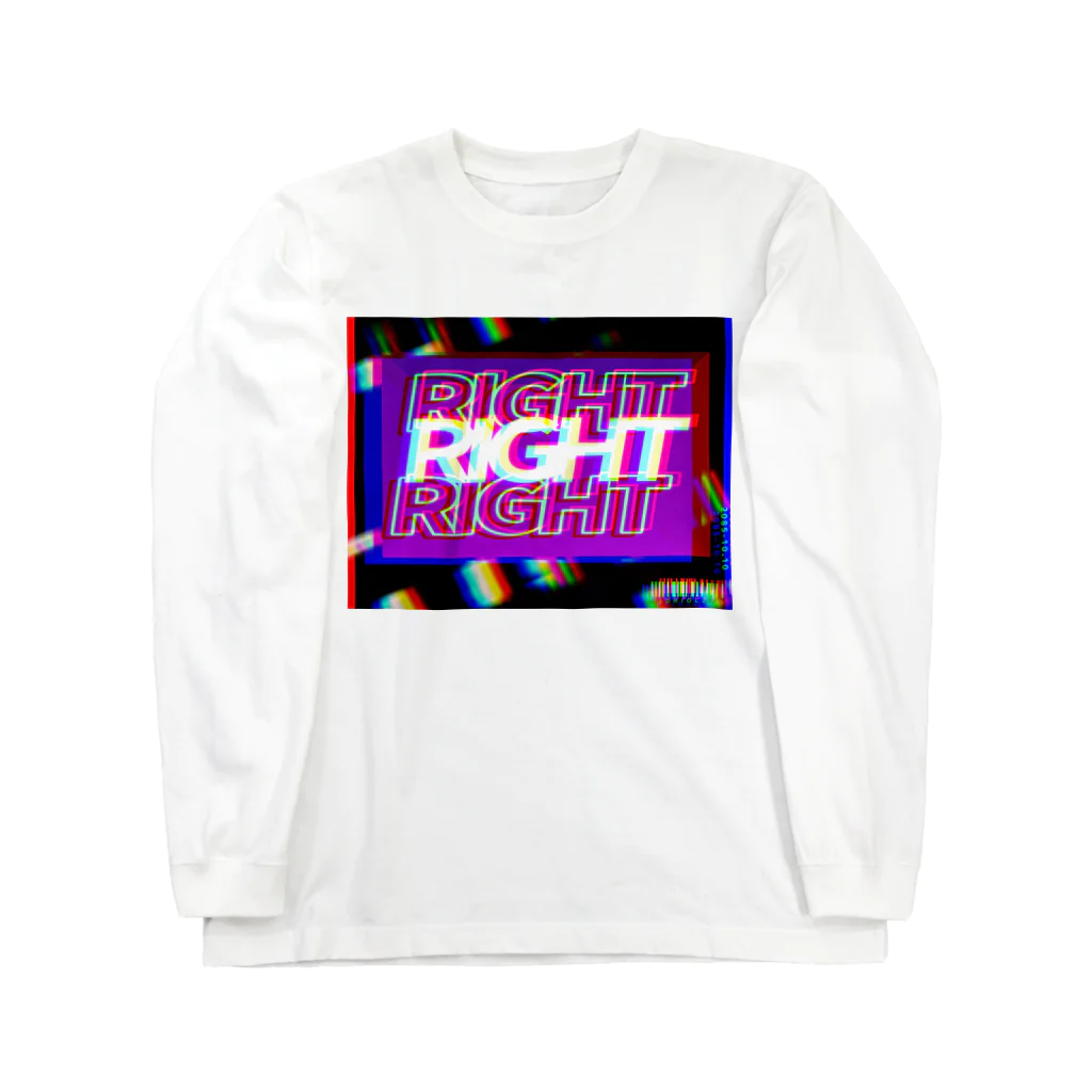 PHANT-ﾌｧﾝﾄ-のRIGHT/ネオン ロングスリーブTシャツ