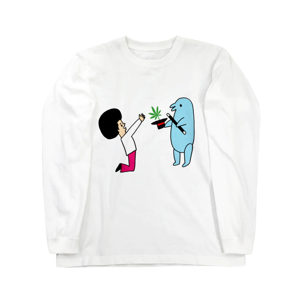 花くまゆうさくの手品A Long Sleeve T-Shirt