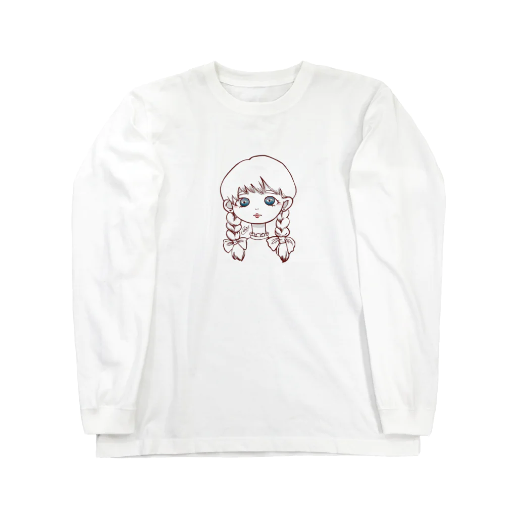 MISAMISAの若草ちゃん ロングスリーブTシャツ