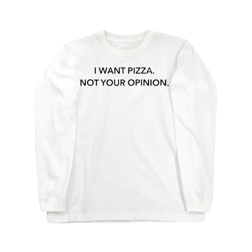 jacob6kikiのPIZZA ロングスリーブTシャツ