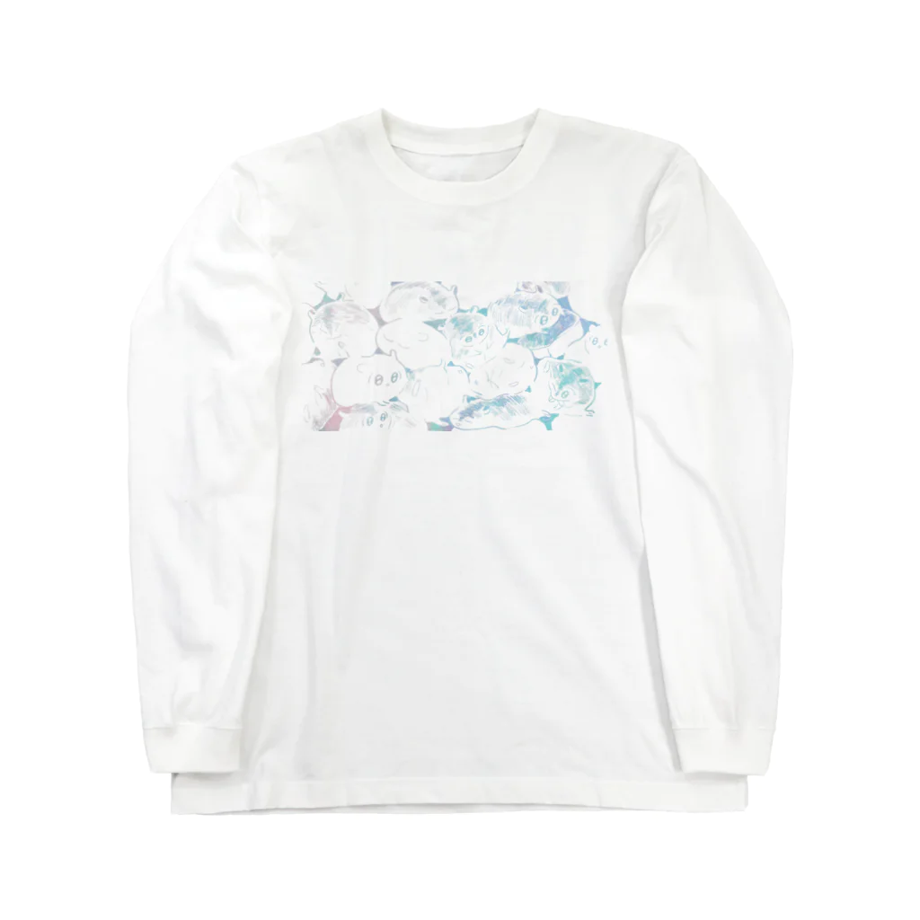 里 (sato)の溶ける Long Sleeve T-Shirt