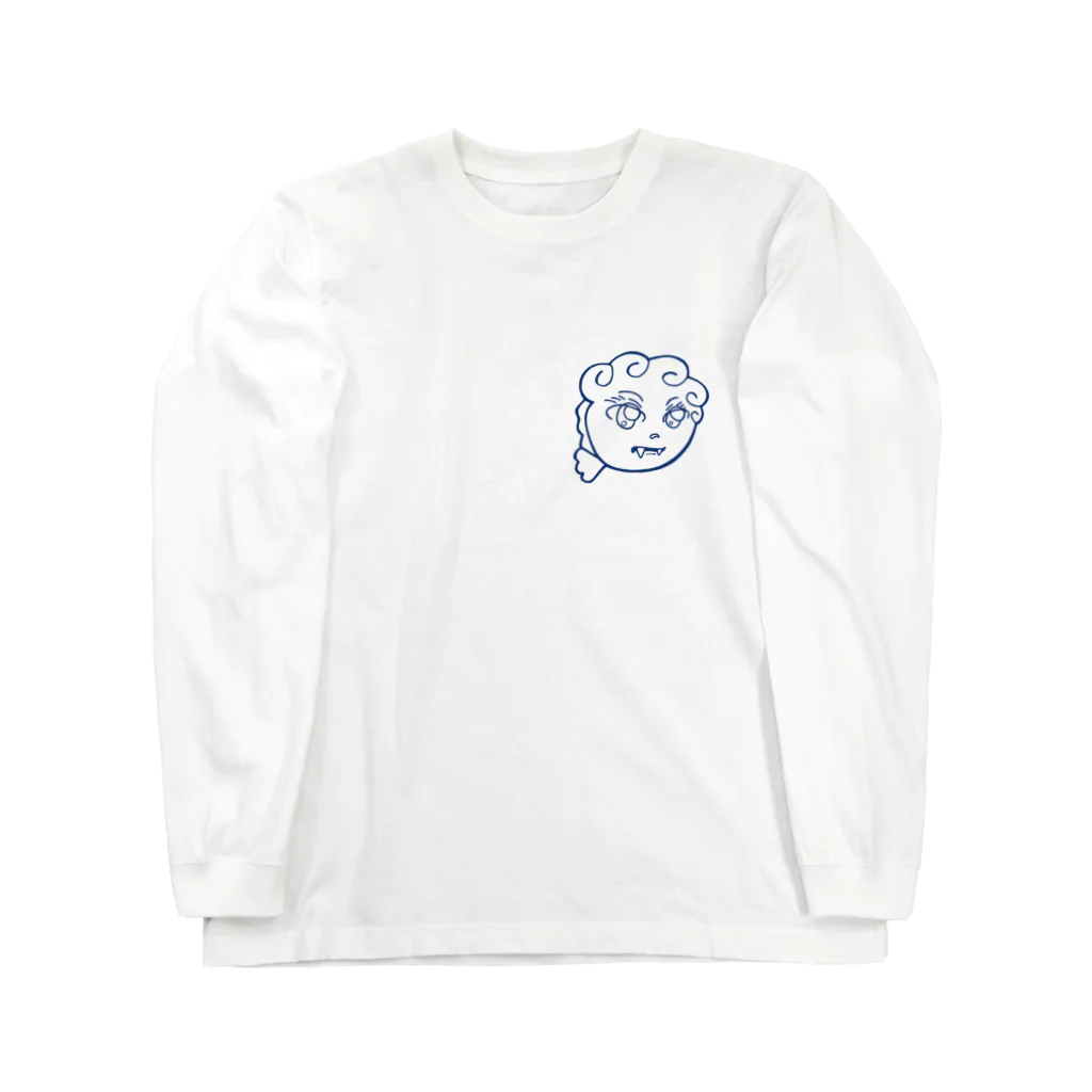 チャンドラー・シーンのどらごん（ホワイト） Long Sleeve T-Shirt