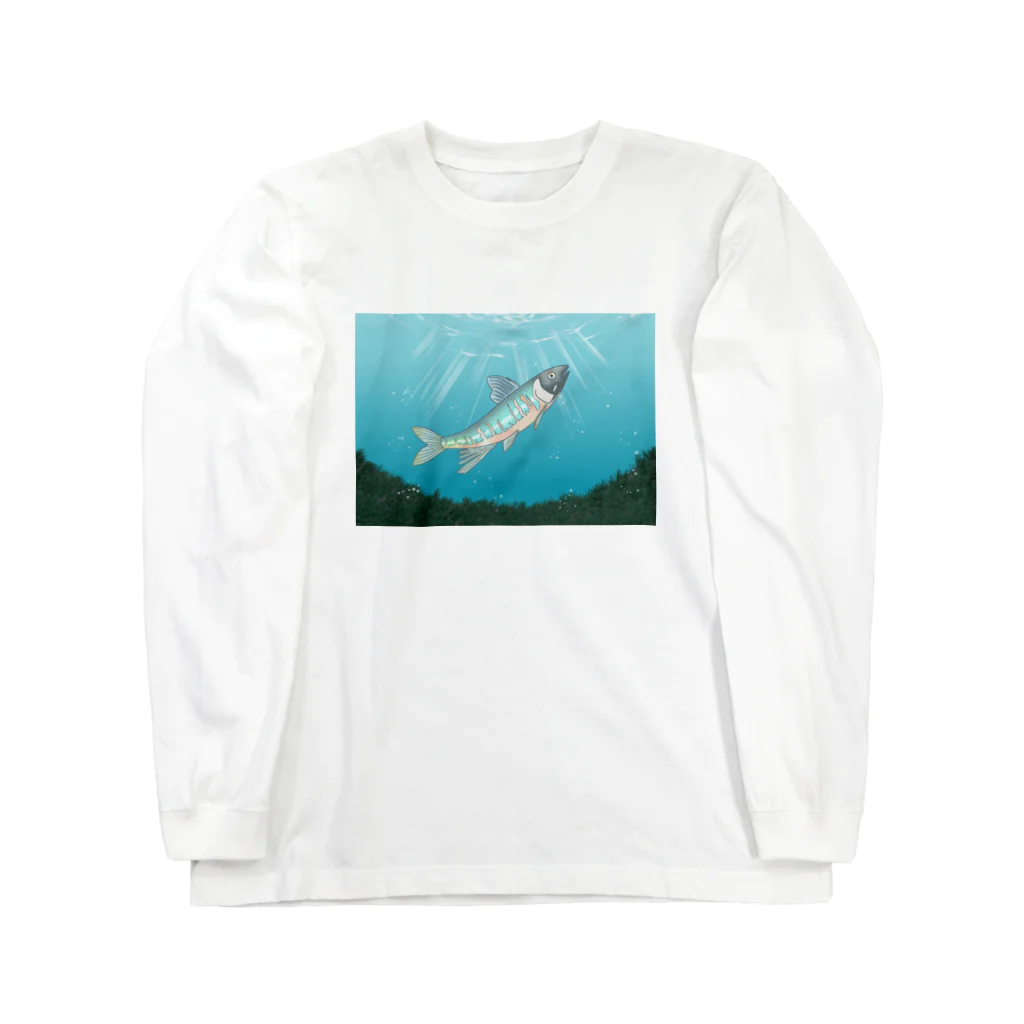 チワワの工房のオイカワ Long Sleeve T-Shirt