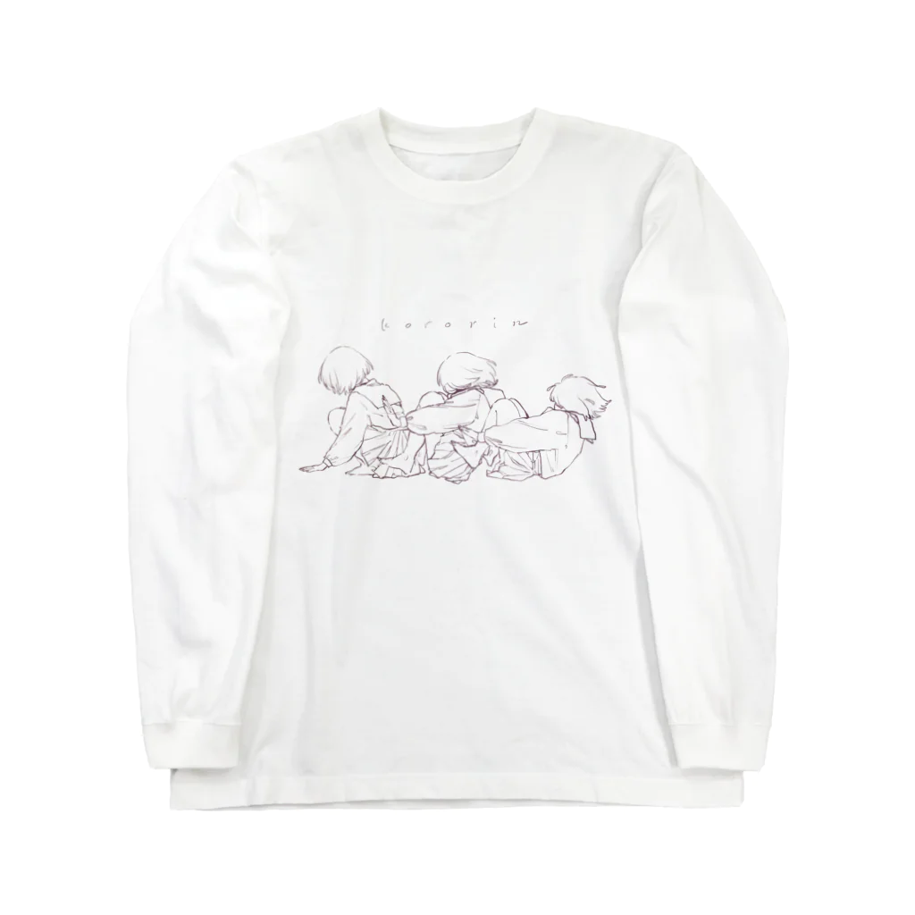 オカユウリ.okayuuriのころりん ロングスリーブTシャツ