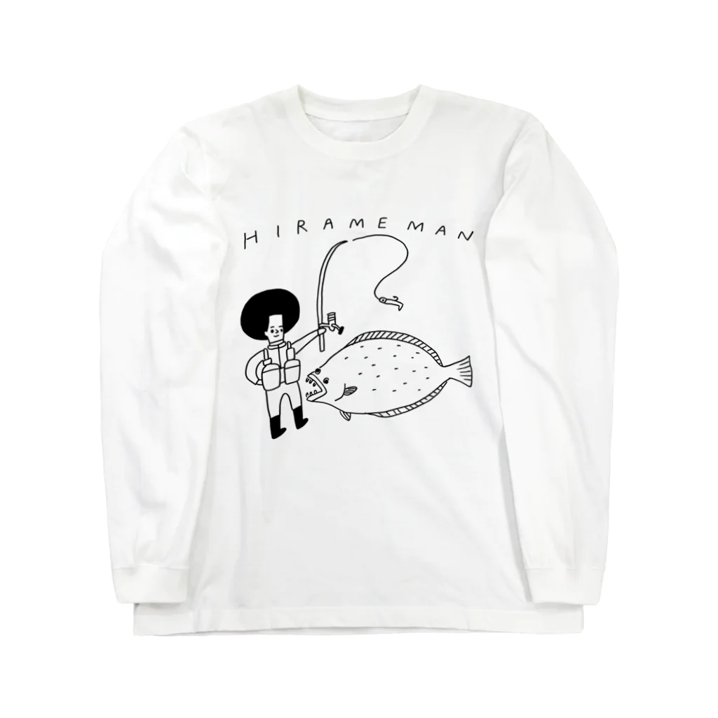 花くまゆうさくのHIRAMEMAN Long Sleeve T-Shirt