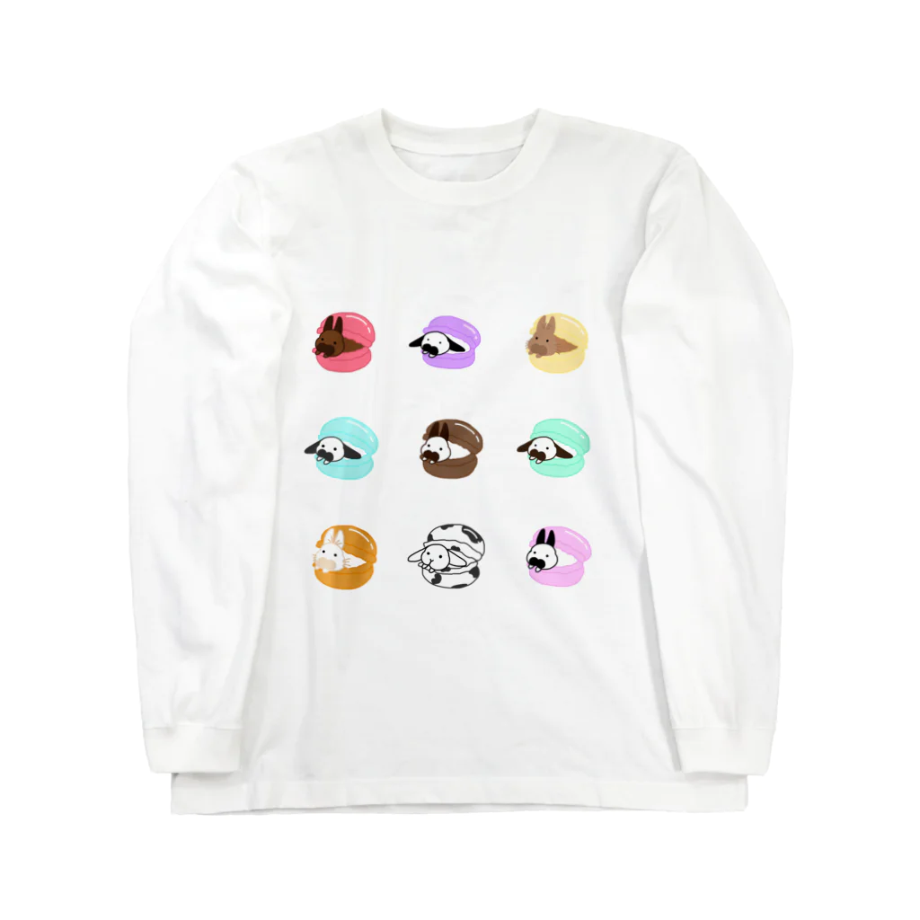 うさぎのUSA（うーさ）🐰のうさまかろん🐰 Long Sleeve T-Shirt