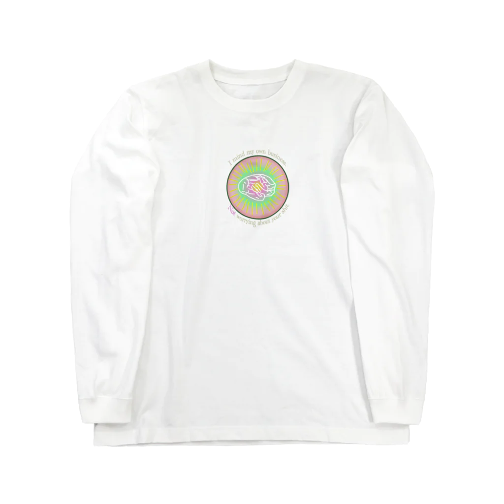 sampoのBrain long-sleeve ロングスリーブTシャツ