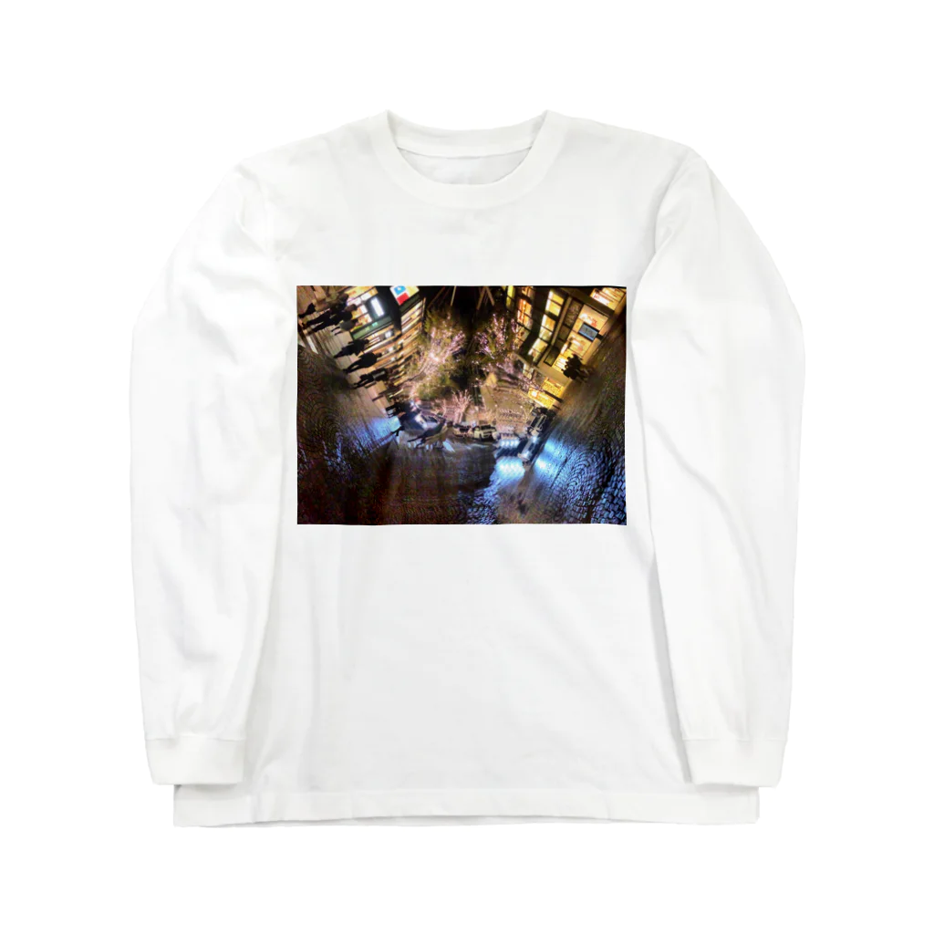 ART PHOTO ONLINE SHOPの歪み Long Sleeve T-Shirt