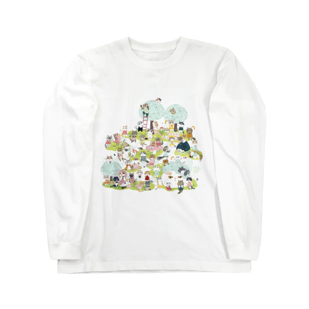 wokasinaiwoのおにぎり祭り2021ver.1 Long Sleeve T-Shirt