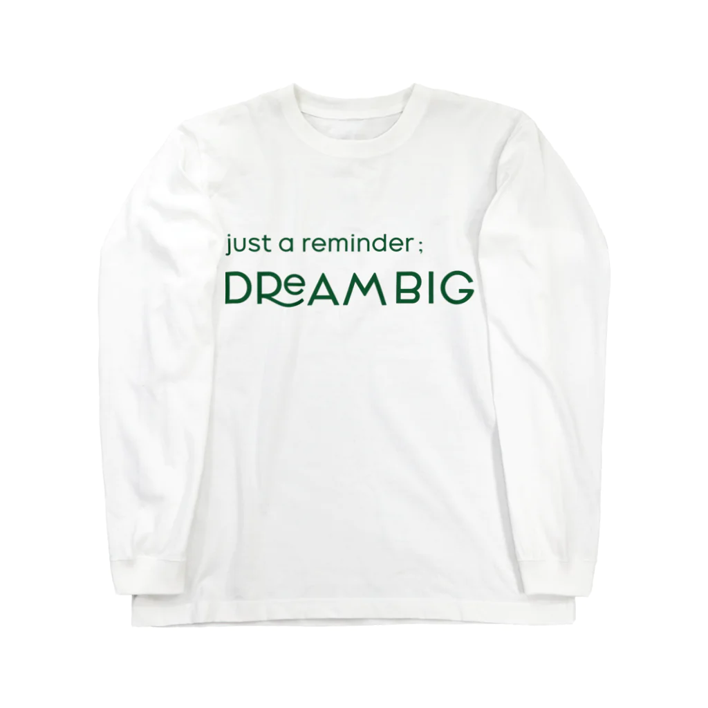 SAND DESIGNのDREAM BIG Long Sleeve T-Shirt