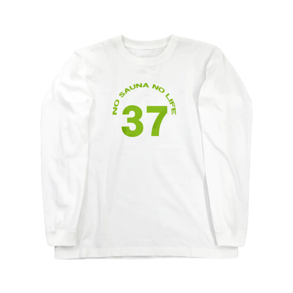 船橋グランドサウナのNO SAUNA NO LIFE 37 Long Sleeve T-Shirt