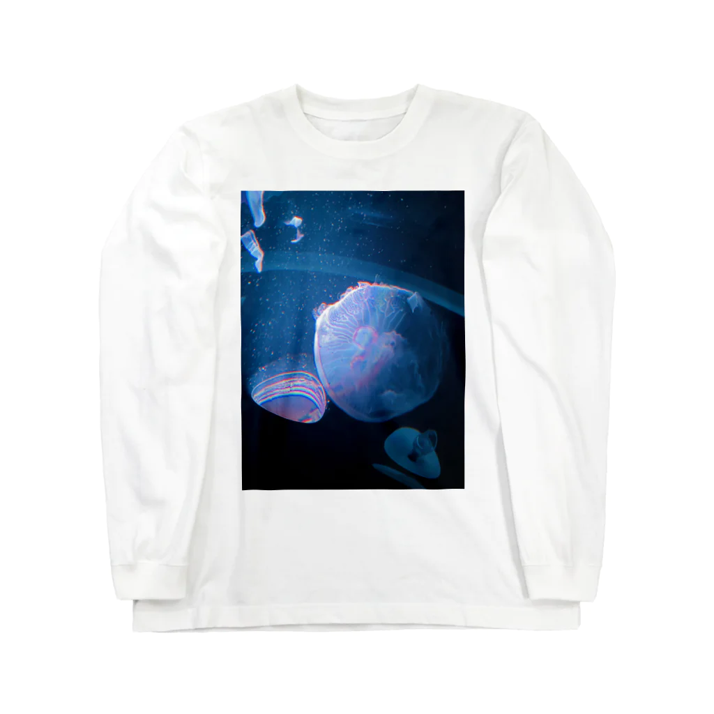 クラブアクアリウムのにじくらげ Long Sleeve T-Shirt