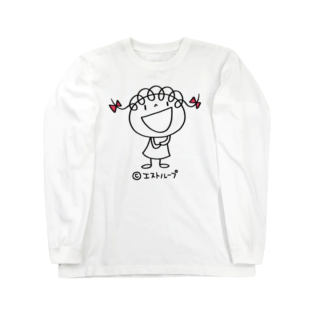 エストループキャラクターのくるリボン まっいっかーロンT Long Sleeve T-Shirt