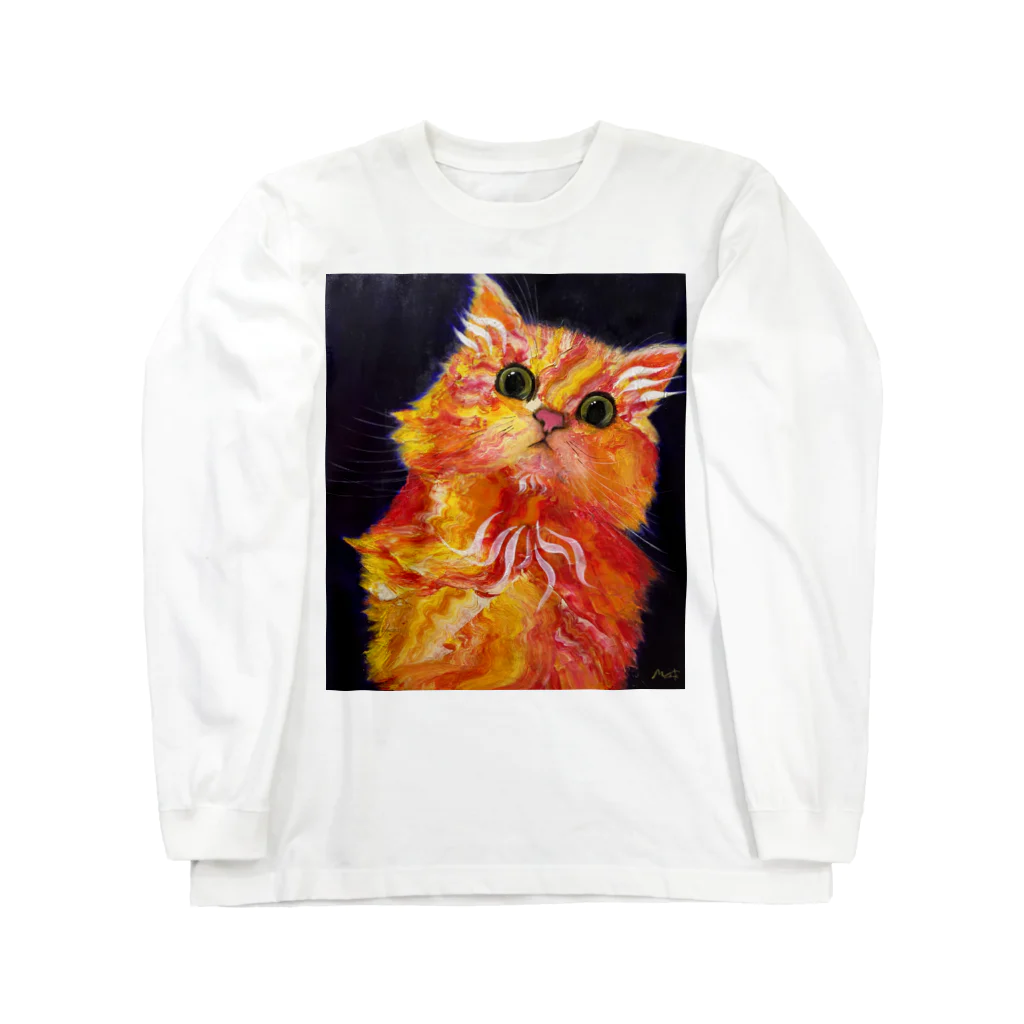 Ange Fleur （アンジュフルール）のSunstone Cat（サンストーン キャット） ロングスリーブTシャツ