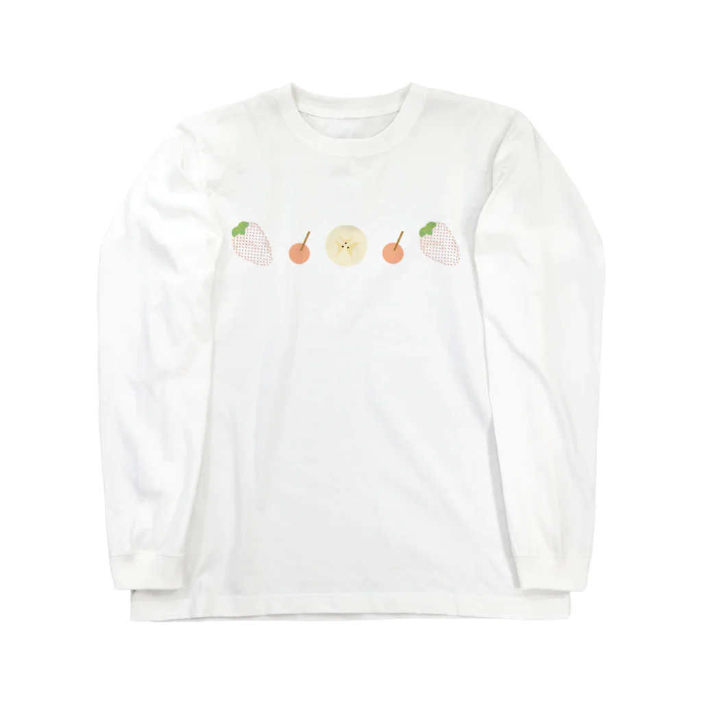 cotton-berry-pancakeのあまいくだもの Long Sleeve T-Shirt