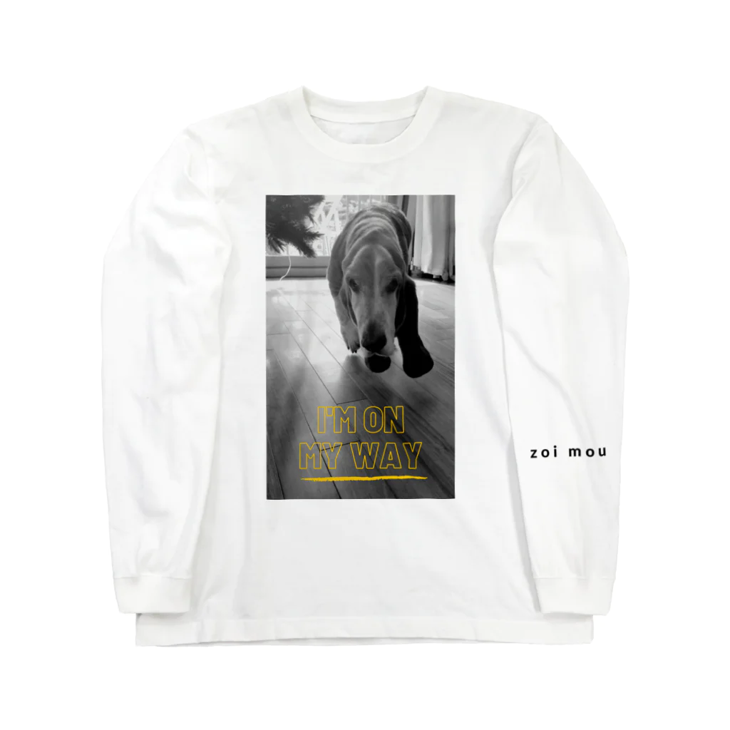 zoi mouのi'm on my way ロングスリーブTシャツ