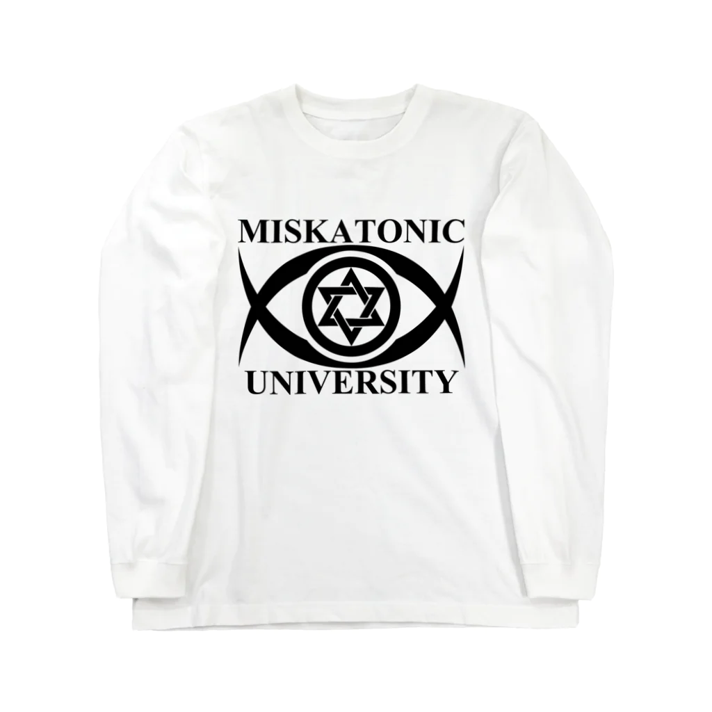 AURA_HYSTERICAのMISKATONIC UNIVERSITY Long Sleeve T-Shirt